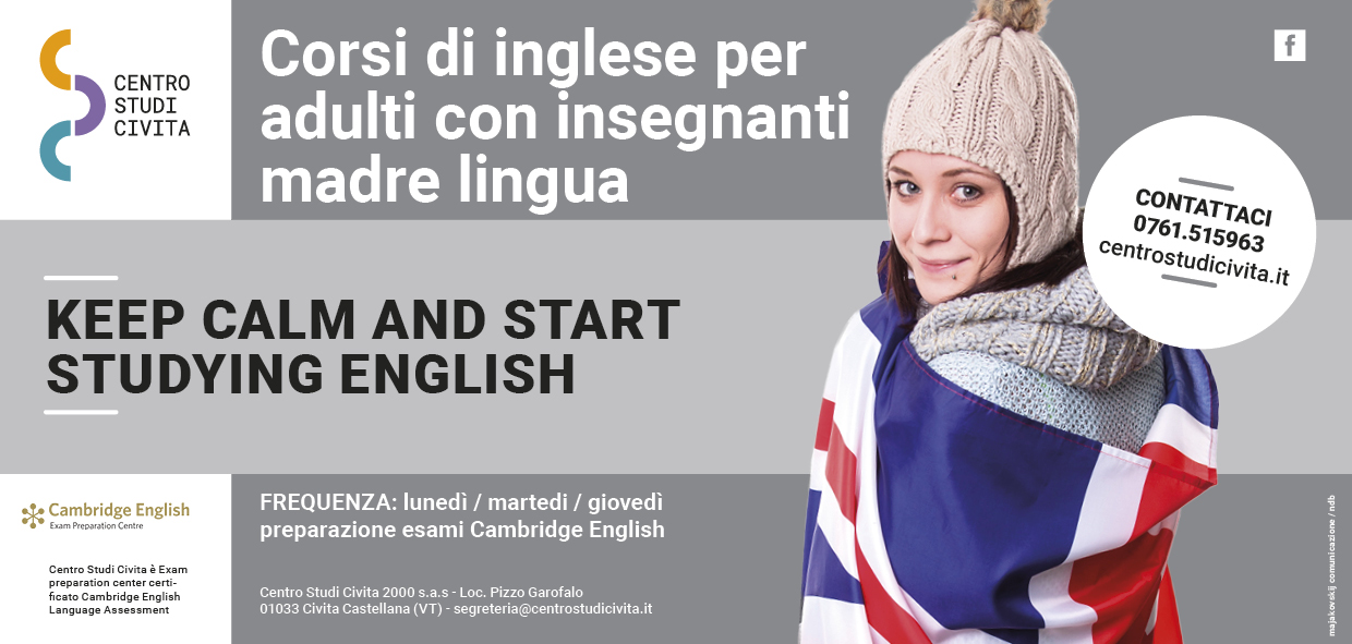 slide corso inglese adulti civita castellana
